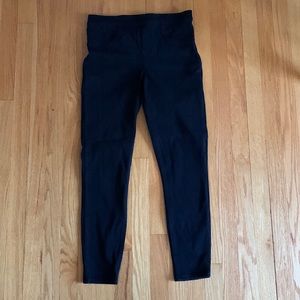 Spanx black denim leggings